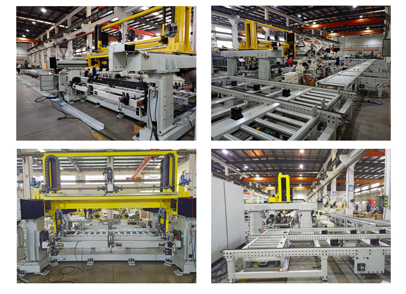 龍門吊上梁、立柱機器人弧焊流水線